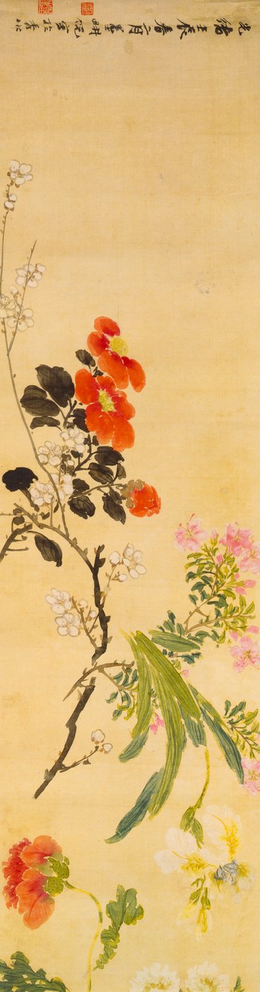Çiçekler, 1892 by Ni Tian