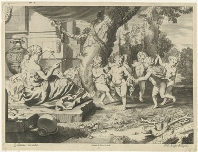 Müzikle ilgili alegori by Nicaise de Ruyter