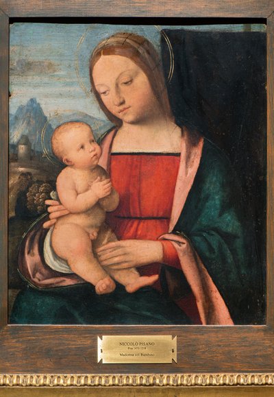Madonna ve Çocuk, 1510-1520 by Niccolò Pisano