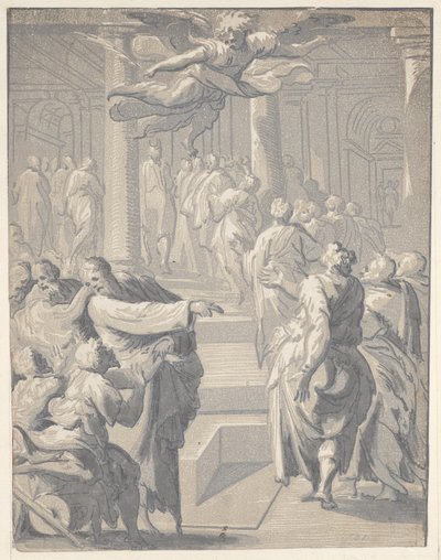 Mesih felçliyi iyileştiriyor, 1540-50., 1540-50. by Niccolo Vicentino