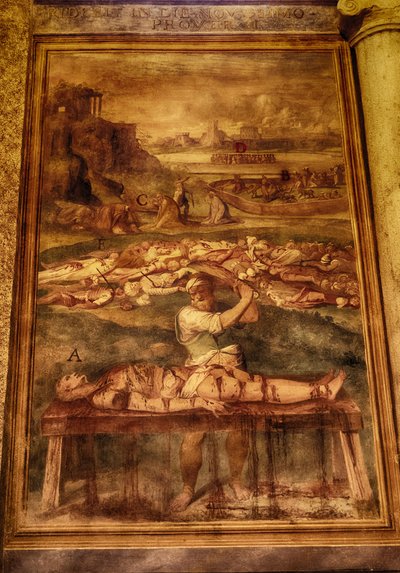 Minör Bazilika Santo Stefano Rotondo, Santo Stefano al Monte Celio, Santo Stefano Bazilikası Rotondo al Celio by Niccolo called Pomarancio Circignani
