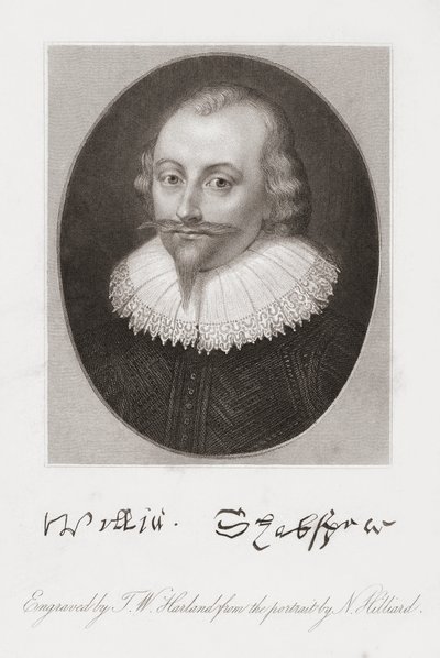 William Shakespeare. Hilliard