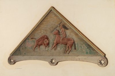 Kapı Üzeri Paneli by Nicholas Amantea