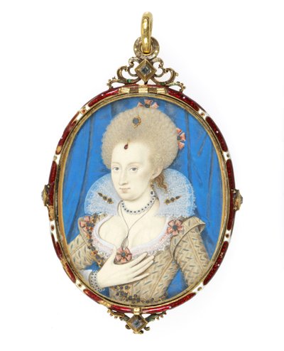 No.3855 Danimarkalı Anne (1574-1619) İngiltere Kralı I. James