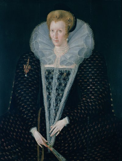 ರಾಣಿ ಎಲಿಜಬೆತ್ I (1533-1603) ಟರ್ಕಿ by Nicholas Hilliard
