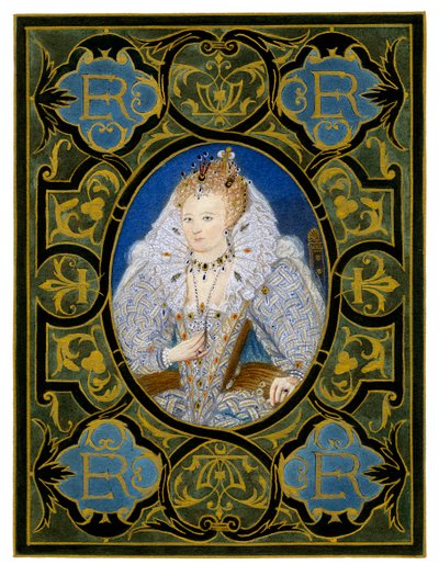 Kraliçe I. Elizabeth, 16. yüzyıl, 1896. by Nicholas Hilliard
