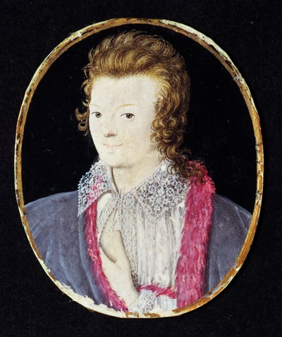 Meçhul Gençlik, c.1595 by Nicholas Hilliard