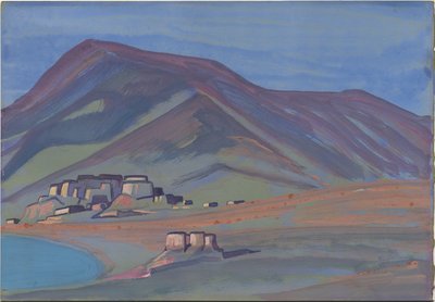 Albüm yaprağı, 1932 by Nicholas Roerich