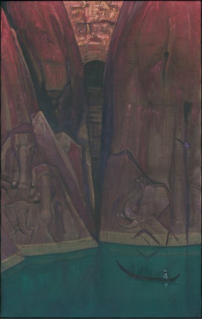 Ashram, "Ashrams" dizisi, 1931 by Nicholas Roerich