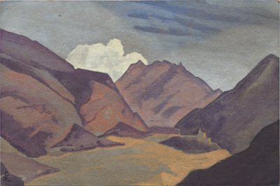 Baltistan, Ladakh sınırı, 1936 by Nicholas Roerich