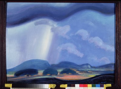 Chikus erkek. Oeuvre de Sviatoslav Nikolayevich Roerich (1904-1993), karton üzerine yağlı boya by Nicholas Roerich