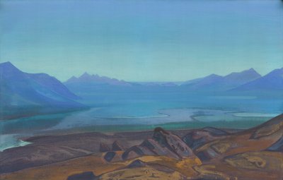 Dangra Yumtso, 1932 by Nicholas Roerich