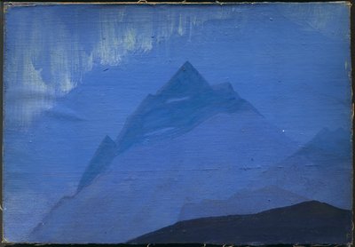 Himalayalar, Yağmur, 1933 by Nicholas Roerich