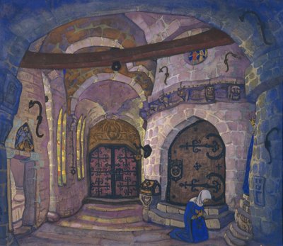 Manastırda. A. Davydov