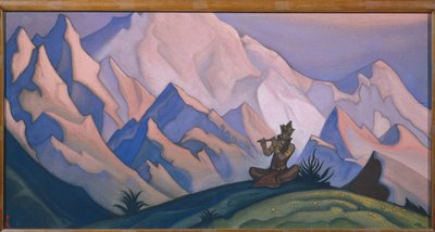 Krishna Par Roerich, Nicholas (1874-1947) by Nicholas Roerich