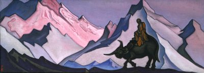Lao karakterleri, 1943. by Nicholas Roerich