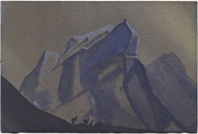 Dağ Geçidi, Fırtına, 1936 by Nicholas Roerich