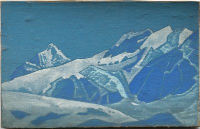 Dağ çalışması, c.1928?31 by Nicholas Roerich