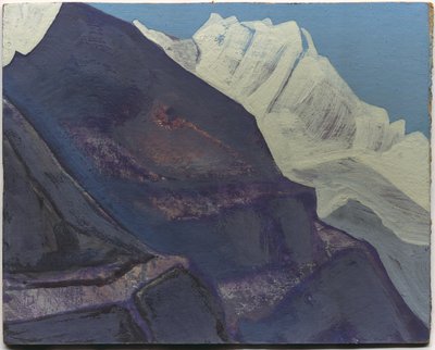 Dağlar, çalışma, 1933 by Nicholas Roerich