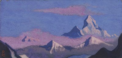 Nanda Devi, 1944 by Nicholas Roerich