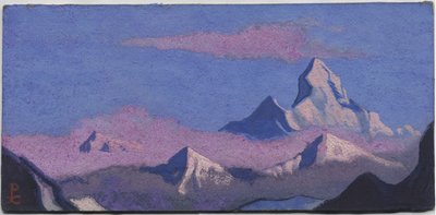 Nanda Devi, 1944 by Nicholas Roerich