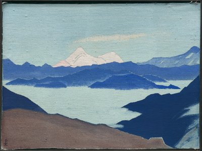 Kutsal Himalayalar, 1933 by Nicholas Roerich