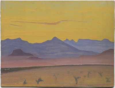 Santa Fe, 1921 by Nicholas Roerich