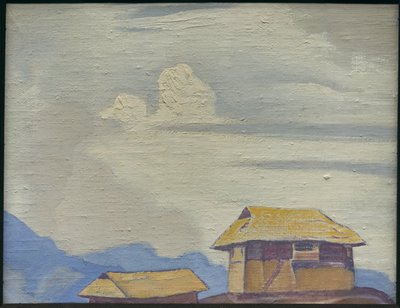Talung Manastırı, 1928 by Nicholas Roerich