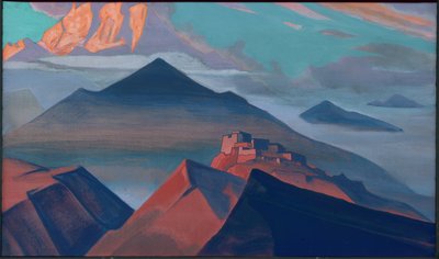 Çadır Dağı, "Kutsal Dağlar" dizisi, 1933 by Nicholas Roerich