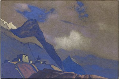 Tibet, Brahmaputra yakınlarında, 1936 by Nicholas Roerich