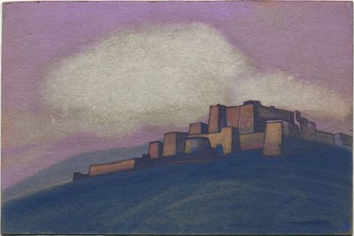 Tibet Kalesi, 1936 by Nicholas Roerich