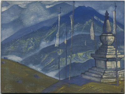 Sis Dalgaları, "Himalaya" serisi, 1924 by Nicholas Roerich