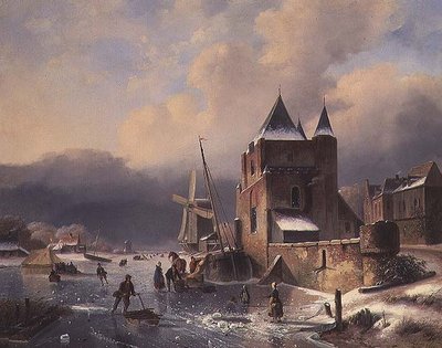 Bir Kış Manzarası by Nicholas Rosenboom
