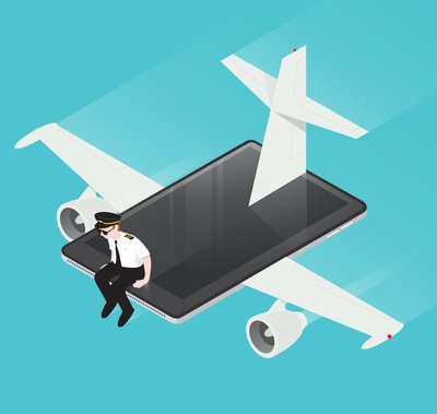 iPlane, 2016 (dijital) by Nick Diggory
