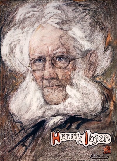 Henrik Ibsen, 1905 by Nico Jungman