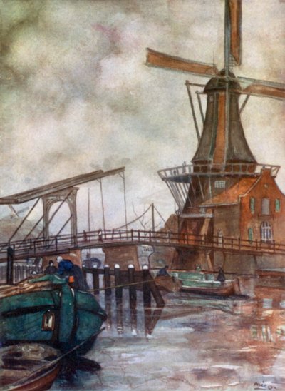 Mill de Adrian, Haarlem  by Nico Jungman