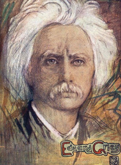 Norveç: Grieg (renkli taş) by Nico Jungman