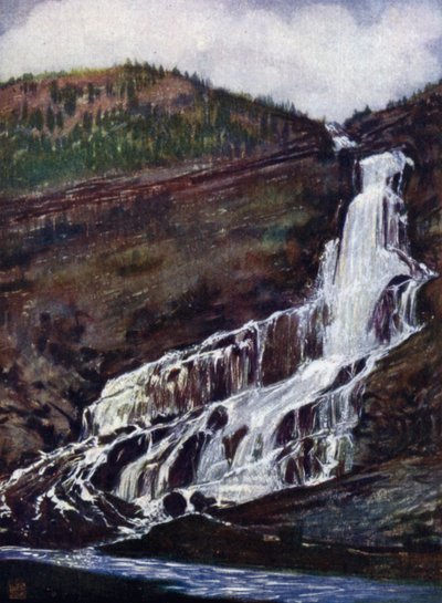 Norveç: Vaefos, Hildal, Hardanger (renkli taş) by Nico Jungman