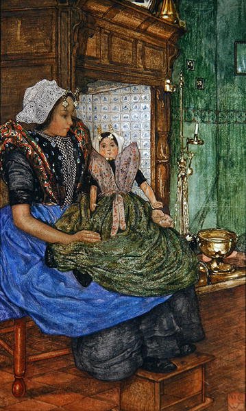 Favori Bebek (kağıt üzerine sulu boya) by Nico Jungman