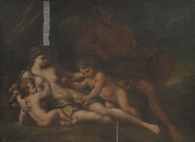 Adem ve Havva, Kabil ve Habil ile by Nicola Vaccaro