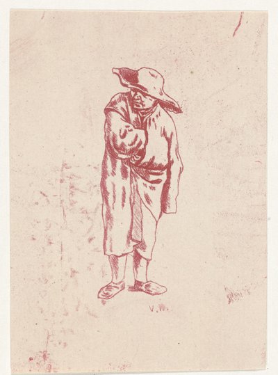 Ceketinde kolu olan adam by Nicolaas Gerhard van Huffel