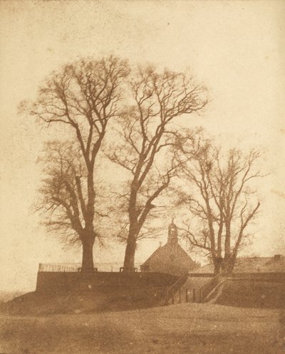 Forbury Tepesi, Okuma, c. 1845. by Nicolaas Henneman