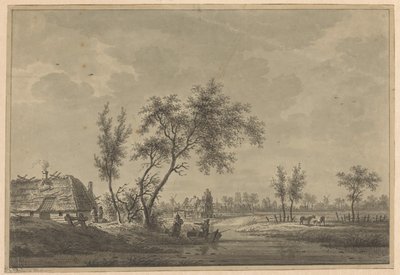 Wijk bij Duurstede'nin görünümü by Nicolaas Wicart