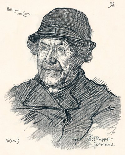 Nico Jungmann tarafından eskiz, c1900 by Nicolaas Wilhelm Jungmann