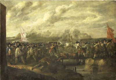 Seksen Yıl Savaşlarında Piyade Çatışması by Nicolaas van Eyck (II) (attributed to)
