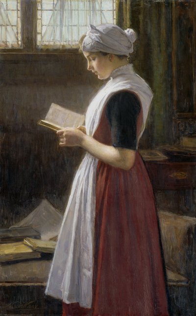 Amsterdam Yetim Kız by Nicolaas van der Waay