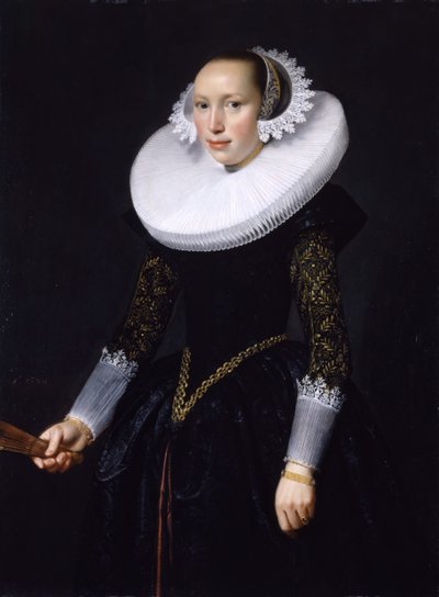 Bir Kadının Portresi, 1630. by Nicolaes Eliasz Pickenoy