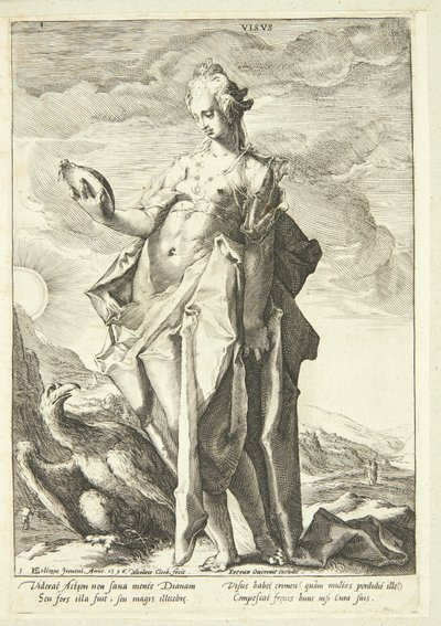 Görme by Nicolaes Jansz. Clock