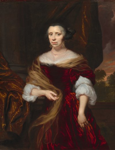 Bir Bayan Portresi by Nicolaes Maes