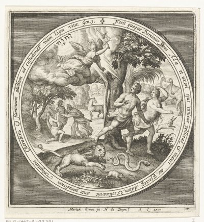 Cennetten kovulma by Nicolaes de Bruyn
